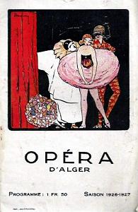 ALGERIE-ALGER - OPERA SAISON 1926-27